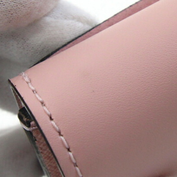 LOUIS VUITTON Pink Damier Wallet - Picture 6 of 6